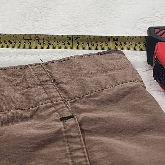 Columbia Cotton Nylon Blend Flat Front Hiking Shorts Womens large - Picture 10 of 12